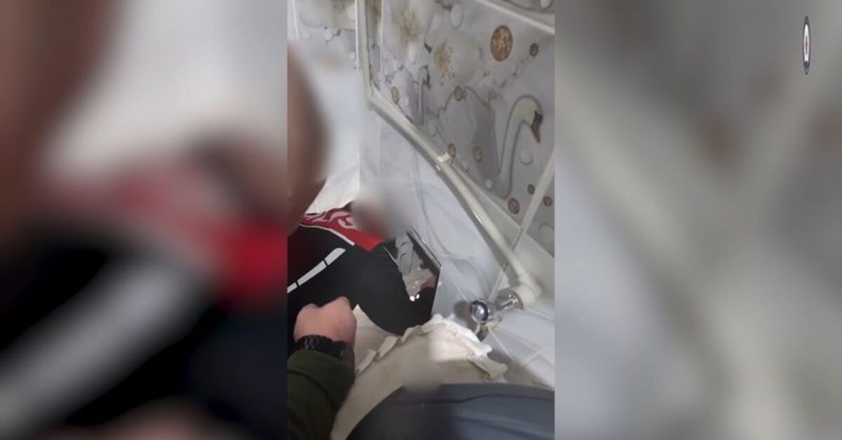 Gizlendiği yer şaşırttı! Banyodaki gizli bölmede yakalandı