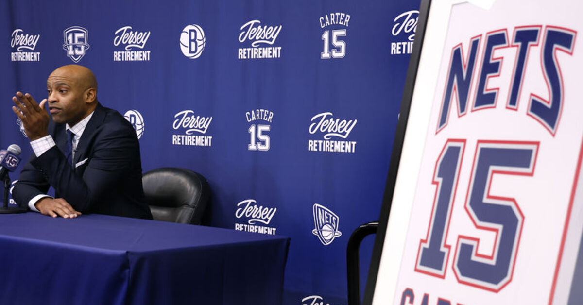 Brooklyn Nets, Vince Carter’ın formasını emekli etti