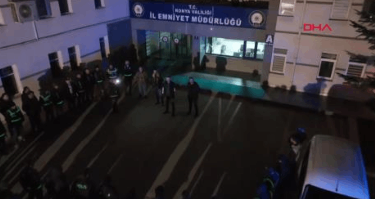 Konya’da fuhuş baskını; 9 kişi tutuklandı