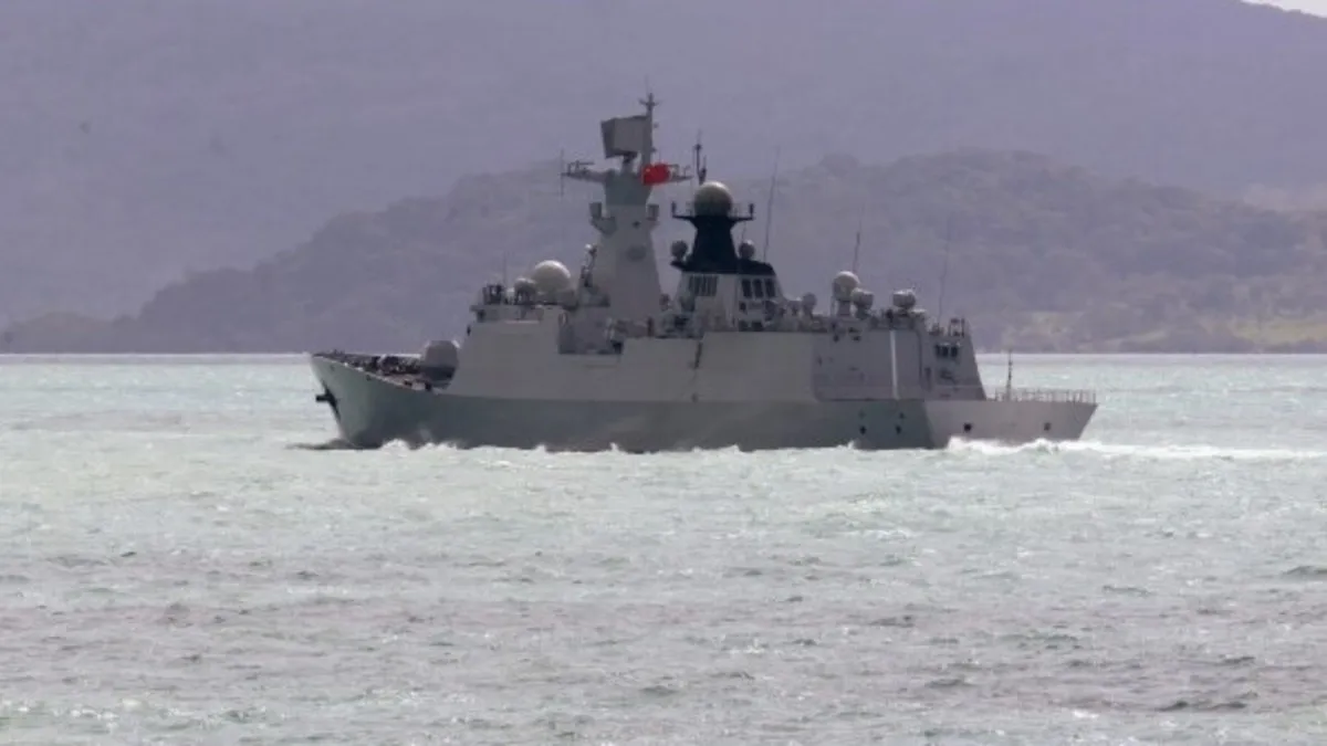 Avustralya ve Yeni Zelanda tetikte: Gözler Çin savaş gemilerine çevrildi