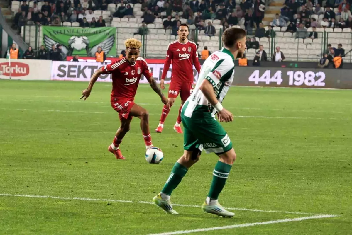 Konyaspor, Beşiktaş’ı 1-0 Mağlup Etti