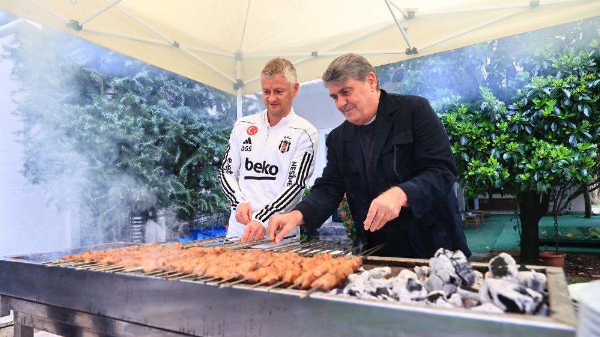 Beşiktaş’ta bayramlaşma töreni düzenlendi
