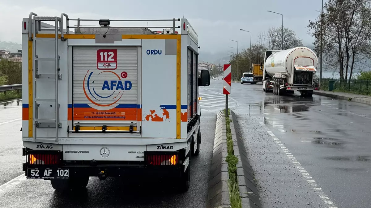 Ordu’da LNG Tankerinde Gaz Sızıntısı