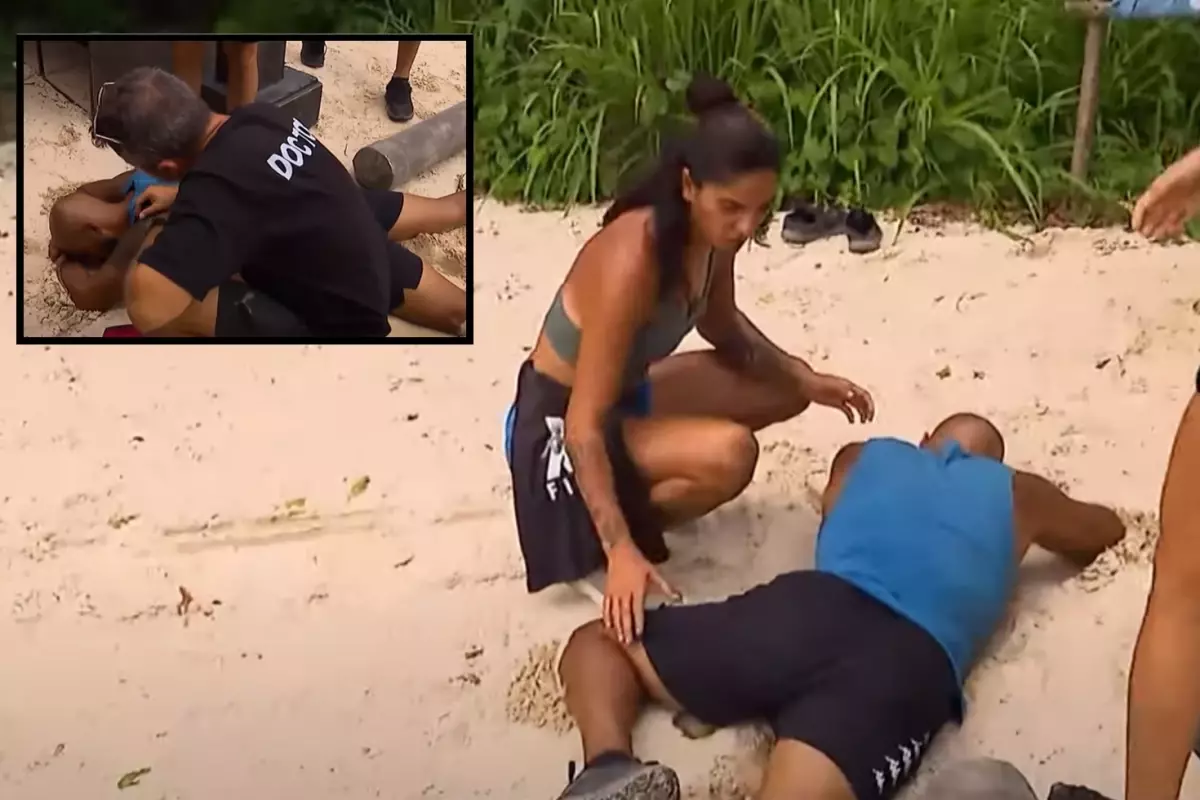 Survivor’da korkutan anlar! Aniden yere yığıldı, ambulansla hastaneye kaldırıldı