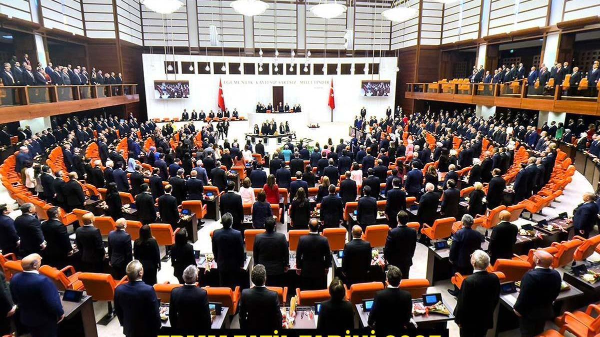 MECLİS NE ZAMAN KAPANACAK? TBMM tatil tarihi 2025: TBMM tatili ne zaman başlıyor, hangi tarihte?
